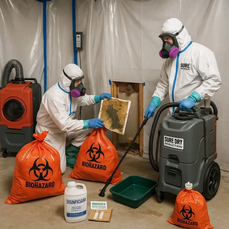 Contaminated Water Handling Protocols process in Jefferson County, MS